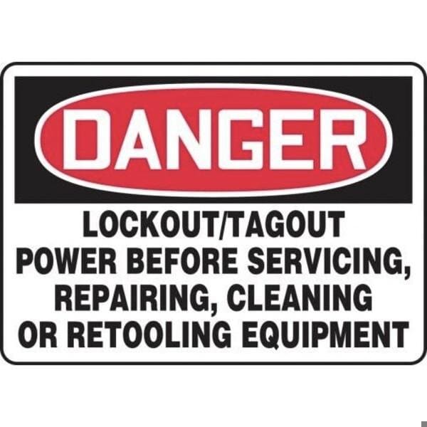 Accuform OSHA DANGER Safety Sign LOCKOUTTAG MLKT280XT MLKT280XT - main